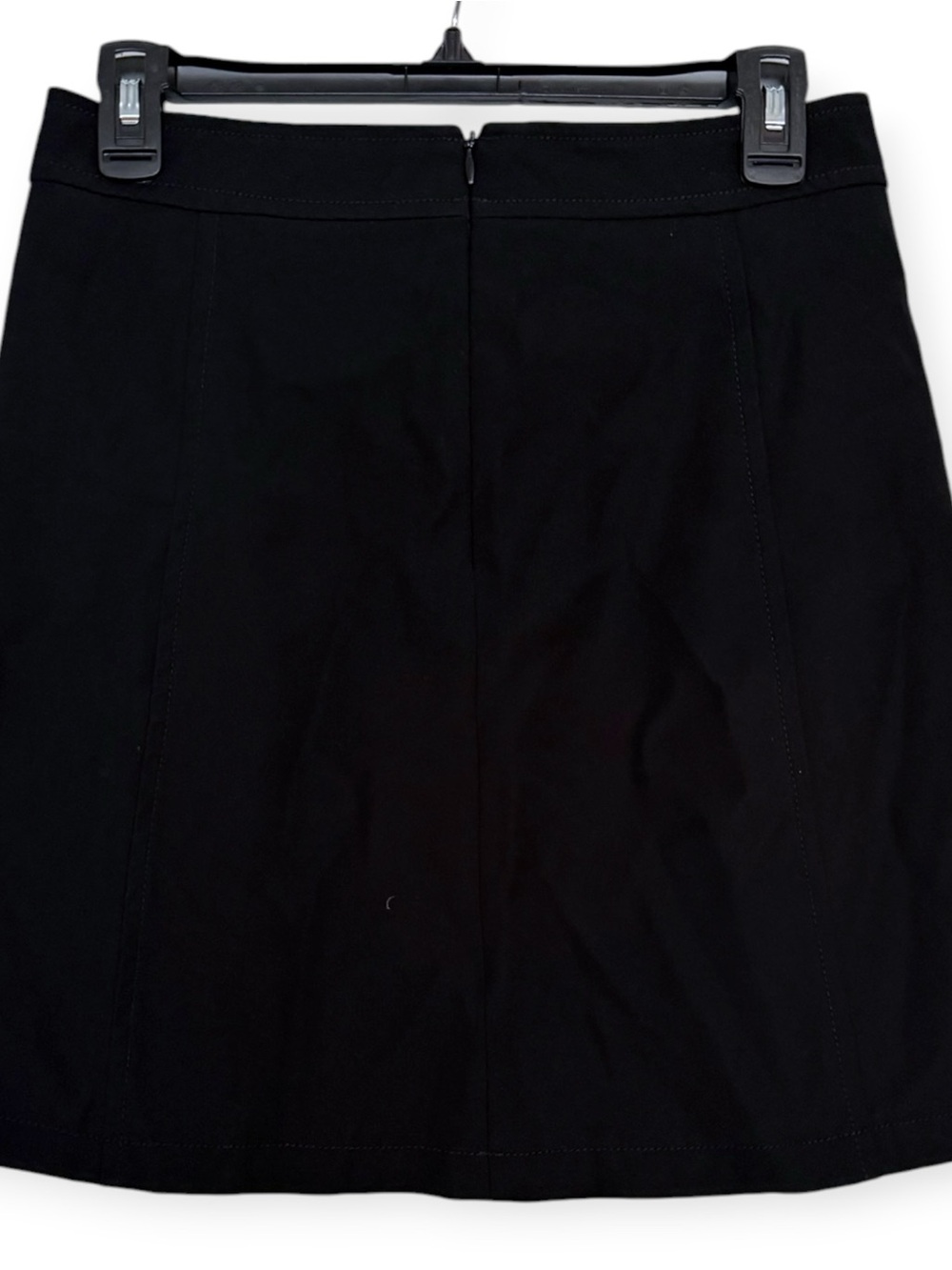 LOUIS VUITTON Skirt Uniforms Black Midi Knee Length Womens Size 34 M tissu